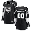 Image of Los Angeles Kings Women's Home Breakaway Custom Jersey - Black 2019