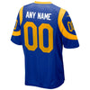 Image of Los Angeles Rams Alternate Custom Game Jersey – Royal 2019