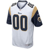 Image of Los Angeles Rams Custom Game Jersey – White 2019