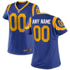 Image of Los Angeles Rams Women's Alternate Custom Game Jersey – Royal 2019