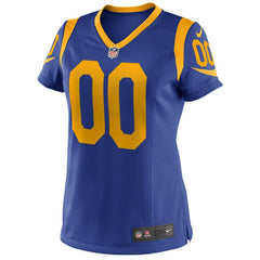 Los Angeles Rams Women's Alternate Custom Game Jersey – Royal 2019