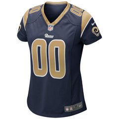 Los Angeles Rams Women's Custom Game Jersey – Navy 2019