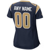 Image of Los Angeles Rams Women's Custom Game Jersey – Navy 2019