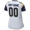 Image of Los Angeles Rams Women's Custom Game Jersey – White 2019