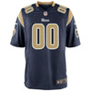 Image of Los Angeles Rams Youth Custom Game Jersey - Navy 2019