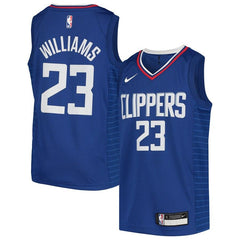 Lou Williams LA Clippers Youth Swingman Jersey Royal – Icon Edition 2019