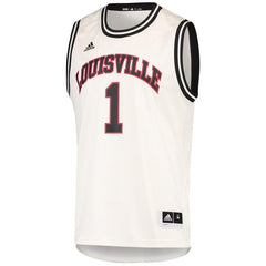 Louisville Cardinals  Hardwood Classics Jersey – Cream 2019