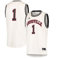 Louisville Cardinals  Hardwood Classics Jersey – Cream 2019