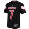 Image of Louisville Cardinals  Premier Football Jersey - Black 2019