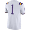 Image of LSU Tigers Game Football Jersey – White 2019