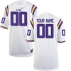 Image of LSU Tigers Youth Custom Replica Jersey - White 2019