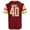 Image of Luke Kuechly Boston College Eagles Under Armour Replica Home Jersey - Maroon 2019