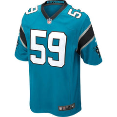 Luke Kuechly Carolina Panthers Alternate Game Jersey - Blue 2019