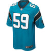 Image of Luke Kuechly Carolina Panthers Alternate Game Jersey - Blue 2019