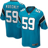 Image of Luke Kuechly Carolina Panthers Alternate Game Jersey - Blue 2019