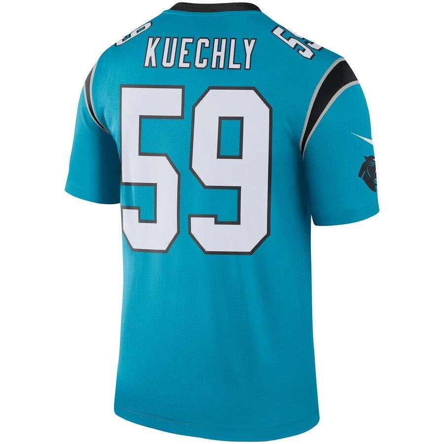 Luke Kuechly Carolina Panthers Color Rush Legend Jersey - Blue 2019