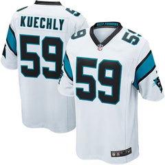 Luke Kuechly Carolina Panthers Game Jersey - White 2019