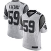 Image of Luke Kuechly Carolina Panthers Gridiron Gray II Limited Jersey - Gray 2019