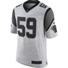 Image of Luke Kuechly Carolina Panthers Gridiron Gray II Limited Jersey - Gray 2019
