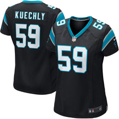 Luke Kuechly Carolina Panthers Women's Game Jersey - Black 2019