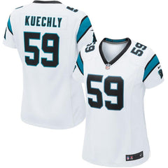 Luke Kuechly Carolina Panthers Women's Game Jersey - White 2019