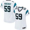 Image of Luke Kuechly Carolina Panthers Women's Game Jersey - White 2019