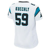 Image of Luke Kuechly Carolina Panthers Women's Game Jersey - White 2019