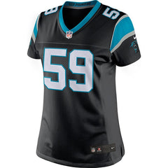 Luke Kuechly Carolina Panthers Women's Limited Jersey - Black 2019