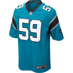 Luke Kuechly Carolina Panthers Youth Alternate Game Jersey - Panther Blue 2019