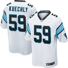 Luke Kuechly Carolina Panthers Youth Game Jersey - White 2019