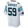 Image of Luke Kuechly Carolina Panthers Youth Game Jersey - White 2019