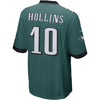 Image of Mack Hollins Philadelphia Eagles Game Jersey – Midnight Green 2019