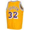 Image of Magic Johnson Los Angeles Lakers Mitchell &amp; Ness Youth Swingman Throwback Jersey – Gold 2019