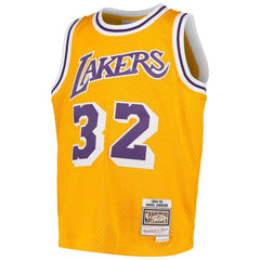 Magic Johnson Los Angeles Lakers Mitchell & Ness Youth Swingman Throwback Jersey – Gold 2019