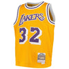 Image of Magic Johnson Los Angeles Lakers Mitchell &amp; Ness Youth Swingman Throwback Jersey – Gold 2019