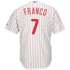 Image of Maikel Franco Philadelphia Phillies Majestic Cool Base Player Jersey - White 2019