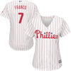 Image of Maikel Franco Philadelphia Phillies Majestic Women's Cool Base Player Jersey - White 2019