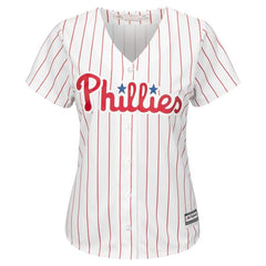 Maikel Franco Philadelphia Phillies Majestic Women's Cool Base Player Jersey - White 2019