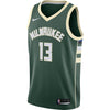 Image of Malcolm Brogdon Milwaukee Bucks Swingman Jersey Green - Icon Edition 2019