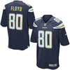 Image of Malcom Floyd Los Angeles Chargers Game Jersey - Navy Blue 2019