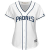 Image of Manny Machado San Diego Padres Majestic Women's Cool Base Player Jersey – White 2019