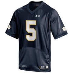 Manti Te'o Notre Dame Fighting Irish Under Armour Youth Replica Jersey - Navy 2019