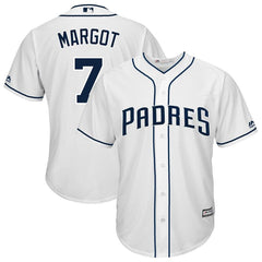 Manuel Margot San Diego Padres Majestic Home Cool Base Replica Player Jersey - White 2019