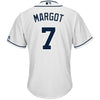 Image of Manuel Margot San Diego Padres Majestic Home Cool Base Replica Player Jersey - White 2019