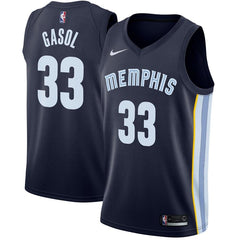 Marc Gasol Memphis Grizzlies Swingman Jersey Navy - Icon Edition 2019