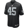 Image of Marcel Reece Oakland Raiders Youth Game Jersey - Black 2019