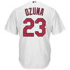 Image of Marcell Ozuna St. Louis Cardinals Majestic Official Cool Base Player Jersey – White 2019