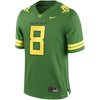 Image of Marcus Mariota Oregon Ducks Alumni Football Jersey - Apple Green 2019