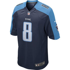 Marcus Mariota Tennessee Titans Game Jersey - Navy 2019