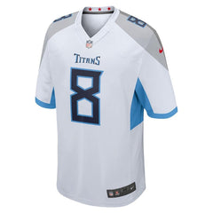 Marcus Mariota Tennessee Titans New Game Jersey – White 2019